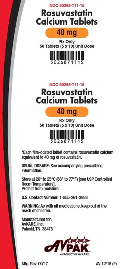 Label 40mg - Label 5026871115 Rosuvastatin Calcium 2018 40mg